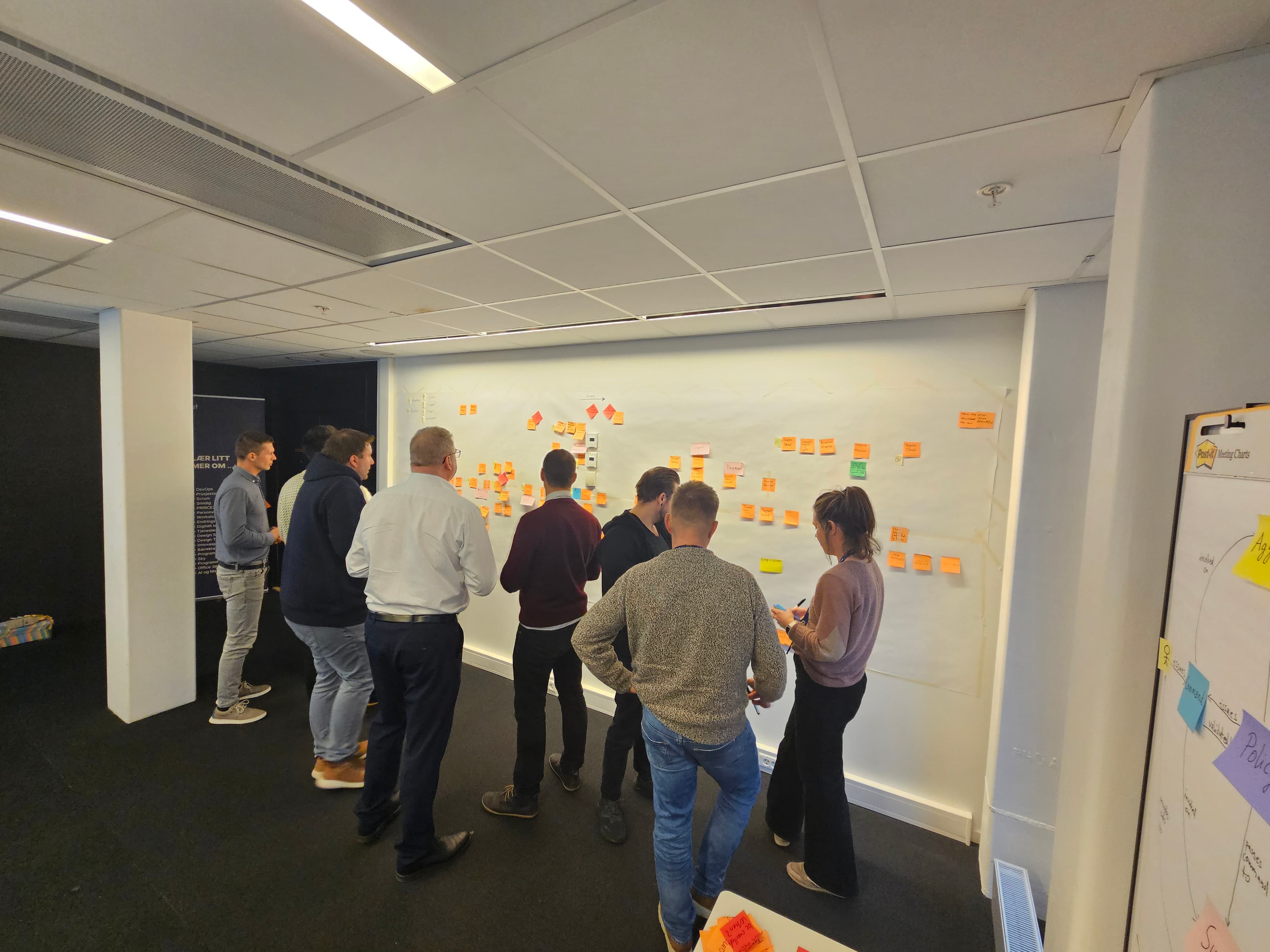Foto fra arkitektur- og DDD-workshop 13