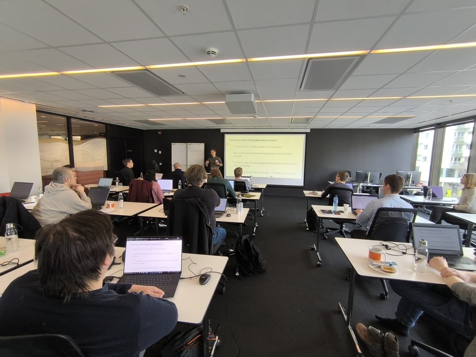 Foto fra arkitektur- og DDD-workshop 19